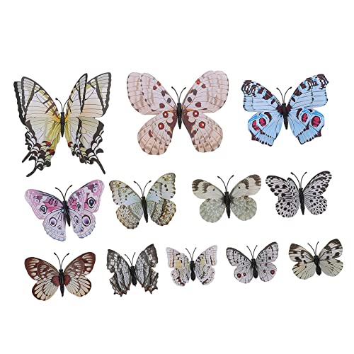 Baluue 12stücke Schmetterling Haarklammern Für Damen Farbiges Haar-accessoire Für Fotografie Reisen Und Tanz Geeignet Für Haartypen Baluue 12stücke Schmetterling Haarklammern Für Damen Farbiges Haar-accessoire Für Fotografie Reisen Und Tanz Geeignet Für Haartypen von Baluue