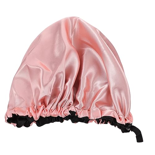 Baluue Schlafhaube Aus Seidigem Material Für Damen Erwachsenenmütze Zum Schutz Der Haare Beim Schlafen Mit Gummiband Für Bequemen Tragekomfort Geeignet Für Unterschiedliche von Baluue