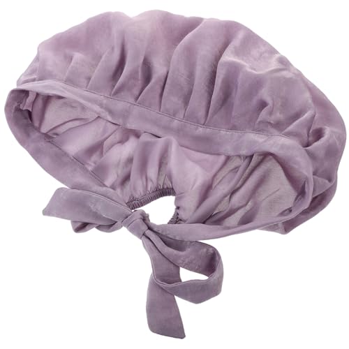 Baluue Schlafmütze Elastisch Haarhaube Zum Schlafen Mit Reibungsschutz Haarschutz Zum Waschen Und Schminken Mütze Für Damen von Baluue