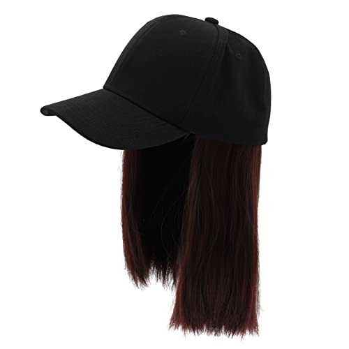 Baluue Vielseitige Hutperücke Mit Glattem Haar Für Frauen Foto-requisite Einfach Zu Outfits von Baluue