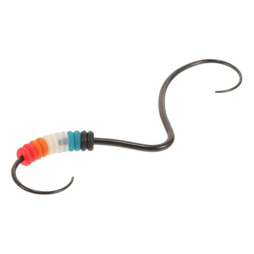 Baluue Schwarze Edelstahl Nasenringe Schnurrbart Septum Piercing Schmuck Metall Nasenpiercing für Damen und Herren Modisches Accessoire Robust und Rostfrei von Baluue