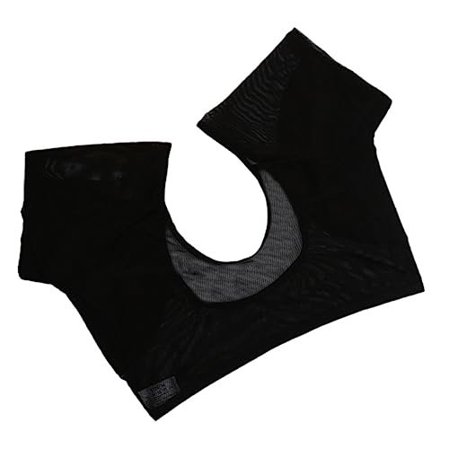 Baluue Schweißpads unter den Achseln Kurzarmhemden für Frauen übermäßige Transpiration kamizelka damska women's gilets Achselschweißweste Damen Schweißdichte Weste für ädchen Nylon Black von Baluue