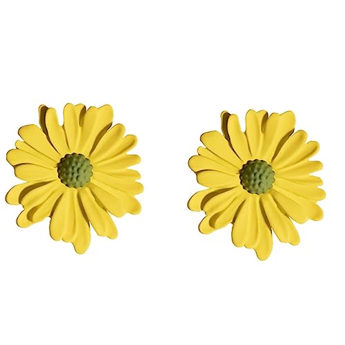Baluue Silber Ohrringe Kleine Daisy Blumen Ohrstecker für Damen Blumenschmuckstücke Gelb Geeignet für Partys Alltag und Besondere Anlässe Baluue Silber Ohrringe Kleine Daisy Blumen Ohrstecker für Damen Blumenschmuckstücke Gelb Geeignet für Partys Alltag und Besondere Anlässe von Baluue