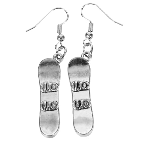 Baluue Snowboard Ohrringe Damen Hängend Leicht Skin friendly Modisch Winter Schmuck Party Zubehör von Baluue