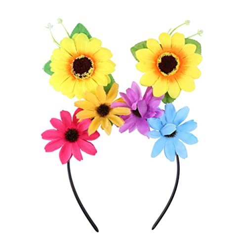 Baluue Sonnenblumen Haarreif Für Junge Mädchen Leichter Dekorativer Haarschmuck Für Partys Und Fotoshootings Fröhliches Accessoire Für Mädchen Für Cosplay Und Geburtstagsfeiern von Baluue