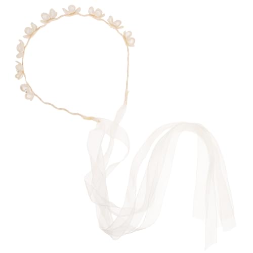 Baluue Blumen-haarband Mit Bändern Für Damen Elegantes Verstellbares Spitzen-haaraccessoire Milchtee-farbe Für Alltag Oder Besondere Anlässe Rutschfest Und Haarschonend Baluue Blumen-haarband Mit Bändern Für Damen Elegantes Verstellbares Spitzen-haaraccessoire Milchtee-farbe Für Alltag Oder Besondere Anlässe Rutschfest Und Haarschonend von Baluue