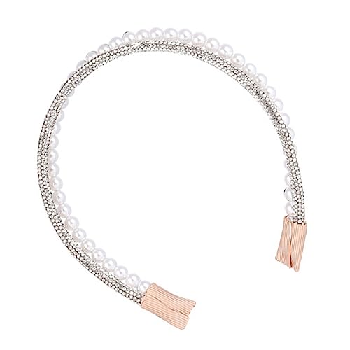 Baluue Rhinestone Und Kunstperlen Haarschmuck Stirnbänder Für Damen Modisches Haaraccessoire Für Festivals Und Besondere Anlässe Langlebig Und Praktisch Verleiht Jedem Outfit von Baluue