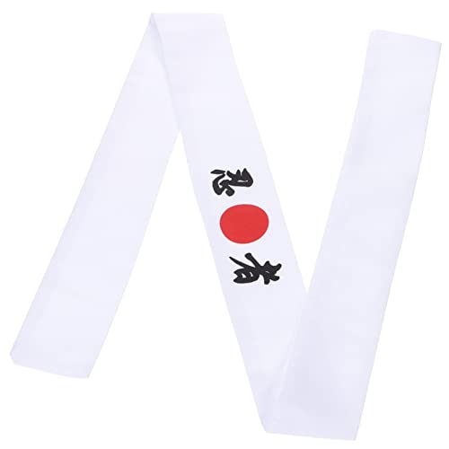 Baluue Japanisches Stirnband Für Karate Cosplay Und Küche Atmungsaktive Kopfbedeckung Mit Japanischem Symbol Für Erwachsene von Baluue