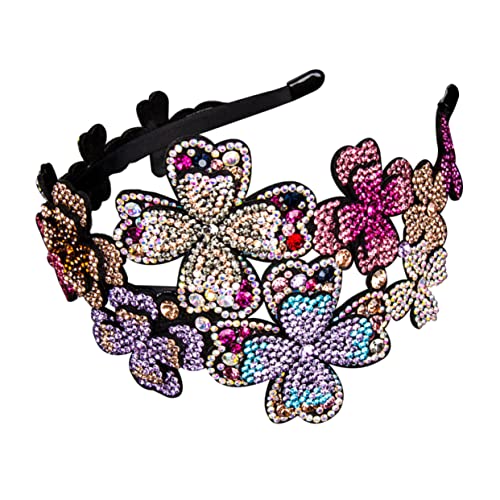 Baluue Rhinestone Haarband Für Damen Elastisches Stirnband Mit Kristallverzierung Vintage Flapper Stil Für Partys Und Besondere Anlässe Hautfreundlich Und Langlebig von Baluue