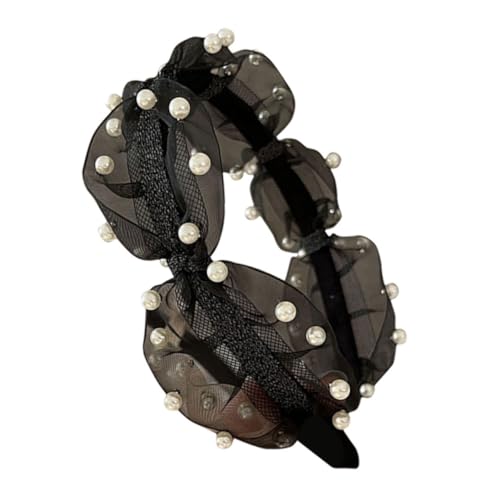 Baluue Perlen Haarschmuck Damen Stirnband Vintage Haarband Mädchen Kopfschmuck Accessoire Haarreifen Haardecor Für Partys Und Geschenke Baluue Perlen Haarschmuck Damen Stirnband Vintage Haarband Mädchen Kopfschmuck Accessoire Haarreifen Haardecor Für Partys Und Geschenke von Baluue