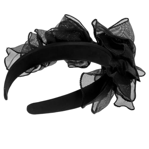 Baluue Spitzen-stirnband Schleifenknoten-haarschmuck -performance-dekor Haarschmuck Kopfschmuck Haarband Mädchen Tragen von Baluue