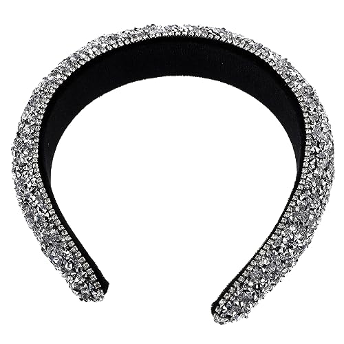Baluue Breiten Rand Strass Stirnband Haarband Decor Für Mädchen Diamant Haarband Party Versorgung Headwear Baluue Breiten Rand Strass Stirnband Haarband Decor Für Mädchen Diamant Haarband Party Versorgung Headwear von Baluue