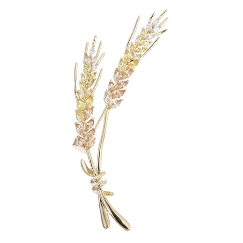 Baluue Stylische Damen Brosche Weizenähren Form Modische Anstecknadel für Kleidung Accessoire Langlebig Glatt Oberfläche Vielseitig für Kleidung Taschen Hüte Schals Geeignet Baluue Stylische Damen Brosche Weizenähren Form Modische Anstecknadel für Kleidung Accessoire Langlebig Glatt Oberfläche Vielseitig für Kleidung Taschen Hüte Schals Geeignet von Baluue