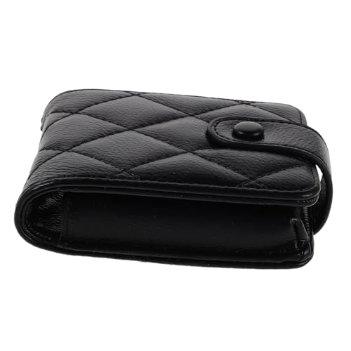 Baluue Stylische Damen Lippenstift-etui mit Spiegel Leichte Gesteppte Mini-Kosmetiktasche für Reisen und Alltag Kompakte Make-up-Tasche für Lippenstift und Kleine Kosmetik für Handtasche von Baluue