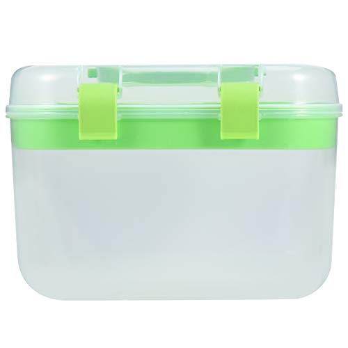 Baluue Klein Und Praktisch Doppelschichtiger Kunststoff-organizer Mit Griff Für Zuhause Farbvariationen Für Kosmetik Und Mehr von Baluue