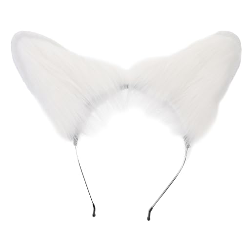 Baluue Hundekopfband Mit Faltbaren Ohren Plüsch Tierohren Haarband Für Frauen Für Kostümpartys Und Cosplay Leicht Und Bequem Zaubert Einen Einzigartigen Look von Baluue