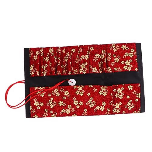 Baluue Cherry Makeup Bag wasserdichte Kosmetiktasche Für Toilettenartikel Große Kapazität Praktischer Organizer Für Reisen Und Alltag von Baluue