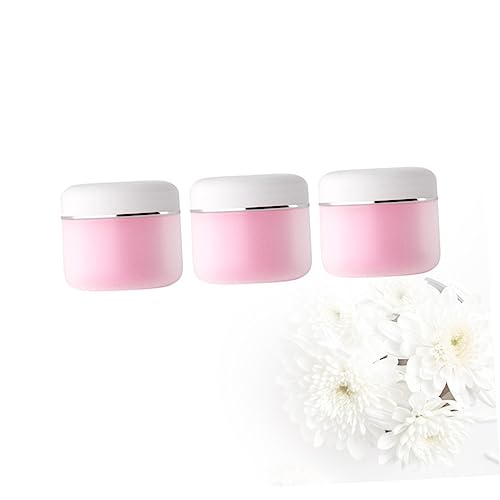 Baluue Tragbares Kosmetik-unterverpackungsbox-set – 3-teilige Mini-reiseboxen Für Lidschatten Cremes Salben Perfekt Für Camping Und Reisen von Baluue