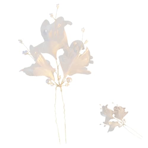 Baluue Decorative U-förmige Haarnadel Mit Perlen Eleganter Brautschmuck Für Hochzeiten Und Partys Einzigartiger Haaraccessoire Für Frauen Und Mädchen von Baluue