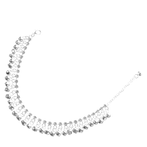 Baluue Verstellbare Fußkette mit Vintage Glöckchen und Quasten Ethno-Stil Fußschmuck für Damen Geeignet für Strand Freizeit und Festival Boho-Anklet Armband Komfortabel und Individuell von Baluue