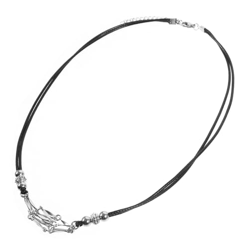 Baluue Verstellbare Halskette mit Kristallstein Halter Eleganter Käfig für Austauschbare Steine Leichtes Design für Damen für Diy Schmuckherstellung und Besondere Anlässe von Baluue