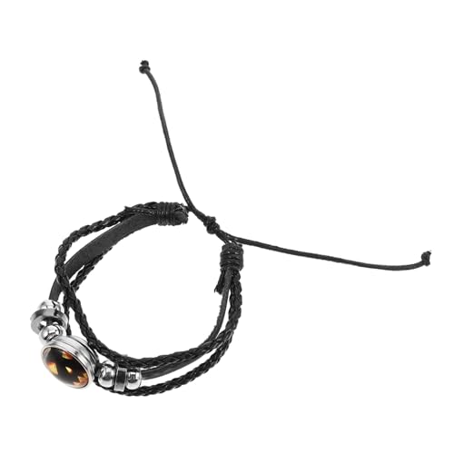 Baluue Verstellbares Halloween Armband mit Geflochtenen Perlen Einzigartiges Schmuckstück mit Charms Weiches Langlebiges Material Modisches Design für Damen und Herren Halloween Baluue Verstellbares Halloween Armband mit Geflochtenen Perlen Einzigartiges Schmuckstück mit Charms Weiches Langlebiges Material Modisches Design für Damen und Herren Halloween von Baluue