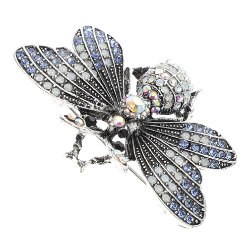 Baluue Vintage Bienenbrosche Damen Herren mit Funkelnden Strasssteinen Modische Insekten anstecknadel für Kleidung Hüte Schals Fein Gearbeitet Langlebig und Elegant von Baluue