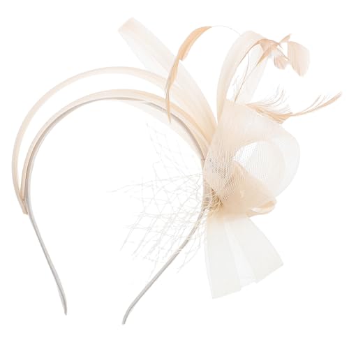 Baluue Vintage Feder Stirnband Damen Flapper Haarschmuck Leicht Elegant Kostüm Party Prom Accessoire Champagner Baluue Vintage Feder Stirnband Damen Flapper Haarschmuck Leicht Elegant Kostüm Party Prom Accessoire Champagner von Baluue