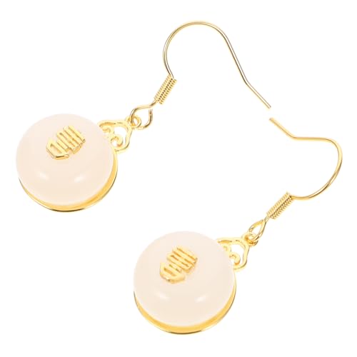 Baluue Vintage Jade Ohrhänger für Damen Legierte Tropfenohrringe Eleganter Schmuck mit Grünem Statement Design Leicht und Hautfreundlich für Alltag und von Baluue