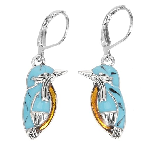 Baluue Baumelnde Vogelohrringe Vintage-tropfenohrringe Aus Legierung Einzigartige Tierohrringe Für Damen von Baluue