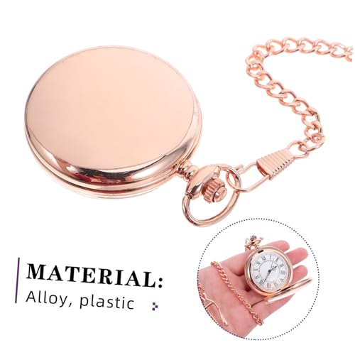 Baluue Vintage Taschenuhr Herren mit Kette Römisches Zifferblatt Quarzuhr Präzise Zeitmessung Langlebiges Legierungsmaterial Steampunk Design Geschenkidee für Weihnachten und Geburtstage Baluue Vintage Taschenuhr Herren mit Kette Römisches Zifferblatt Quarzuhr Präzise Zeitmessung Langlebiges Legierungsmaterial Steampunk Design Geschenkidee für Weihnachten und Geburtstage von Baluue
