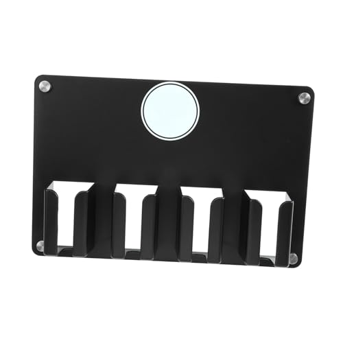 Baluue Wandmontierter Haarschneider Halter Aufbewahrungsbox Für Haarschneider Mit Fächern Praktischer Und Langlebiger Organizer Für Friseursalons Und Zuhause Hergestellt Aus Robustem Pp-m von Baluue