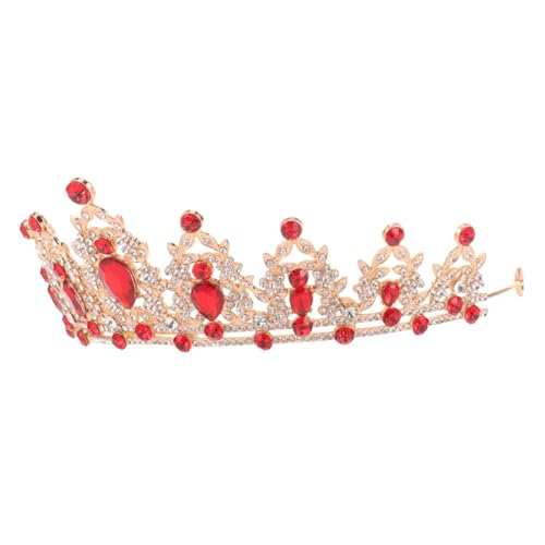 Baluue Wasserdiamant Braut Haarschmuck Glitzer Tiara Vintage Stil Hochzeit Kopfbedeckung Damen Festlicher Schmuck für Brautjungfern und Geburtstagsfeiern von Baluue