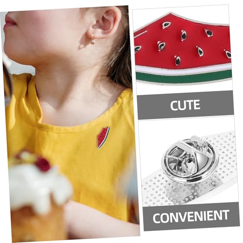 Baluue Wassermelonen-brosche Emaille Anstecknadel Fruchtform Pin für Kleidung Taschen Hüte Damen Schmuck Sommerlich Baluue Wassermelonen-brosche Emaille Anstecknadel Fruchtform Pin für Kleidung Taschen Hüte Damen Schmuck Sommerlich von Baluue