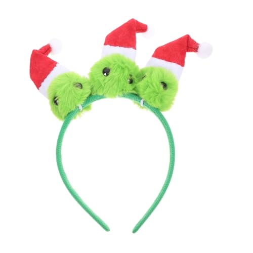Baluue Weihnachtlicher Haarschmuck Stirnband in Weihnachtsmützen Form Süßes Elfen Design Festliche Deko für Xmas Partys Geeignet für Erwachsene für Cosplay und Fotomotive von Baluue