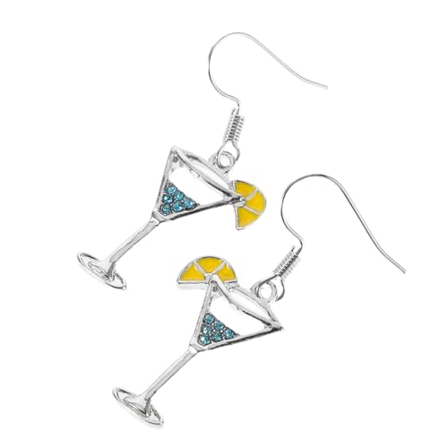 Baluue Glasohrringe Für Damen Ohrstecker Modischer Schmuck Mit Essensmotiv Ausgefallenes Accessoire Für Partys Und Sommerveranstaltungen von Baluue