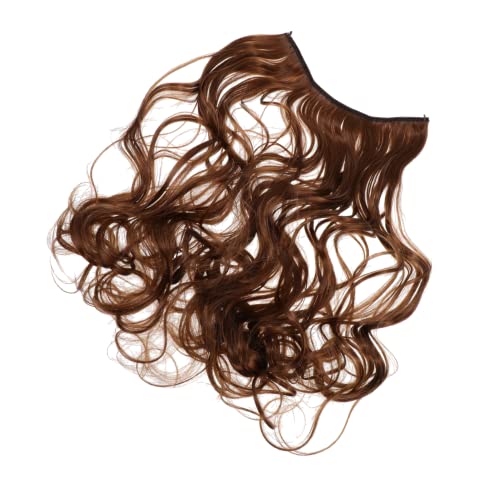 Baluue Lockige Haarverlängerungen Echthaarteile Perückenzubehör Für Frauen Glamour-perücke Haarverlängerungen Sofortiger Flauschiger Look von Baluue