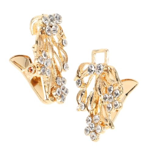 Baluue Zinklegierung Strickjacken Kragen Clip mit Modischem Funkeln Sicherer Verschluss für Damenmantel Vielseitiger Schal Pullover clip Langlebiges Accessoire für Stilbewusste Frauen von Baluue