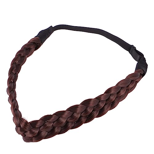 Baluue Bohemian Braid Haarband Für Damen Elastisches Stirnband Mit Geflochtenem Design Vielseitig Für Sport Und Alltag Elegantes Haaraccessoire Zur Individuellen Frisurgestaltung von Baluue