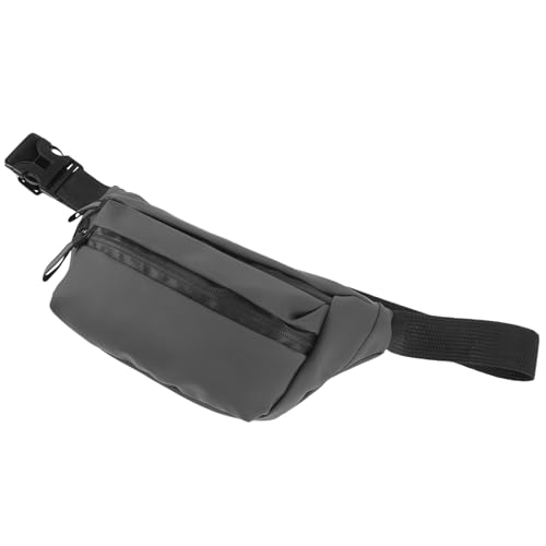 Baluue wasserdichte Herren Bauchtasche Outdoor Sports Gürteltasche mit Reflektierendem Reißverschluss Leicht und Vielseitig Tragbar für Radfahren Wandern und Freizeit von Baluue