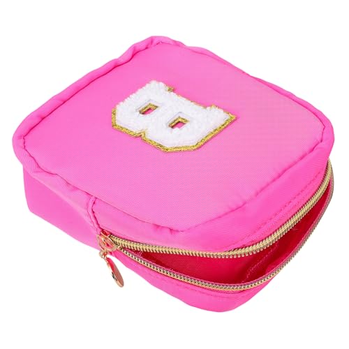 Baluue Geldbörse Für Damen Geldbörse Mit Reißverschluss Lippenstift-geldbörse Periodentasche Serviettenhalter Kompakte Reisetasche Unverzichtbare Modische Make-up-Tasche Aus Nylon von Baluue