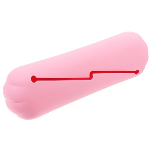 Baluue Schminkpinselbehälter Aus Silikon Make-up-Pinsel-Halter Mit Deckel Reise-Make-up-pinseltasche Kosmetikpinsel-Organizer Pinsel-Aufbewahrungstasche Für Unterwegs von Baluue