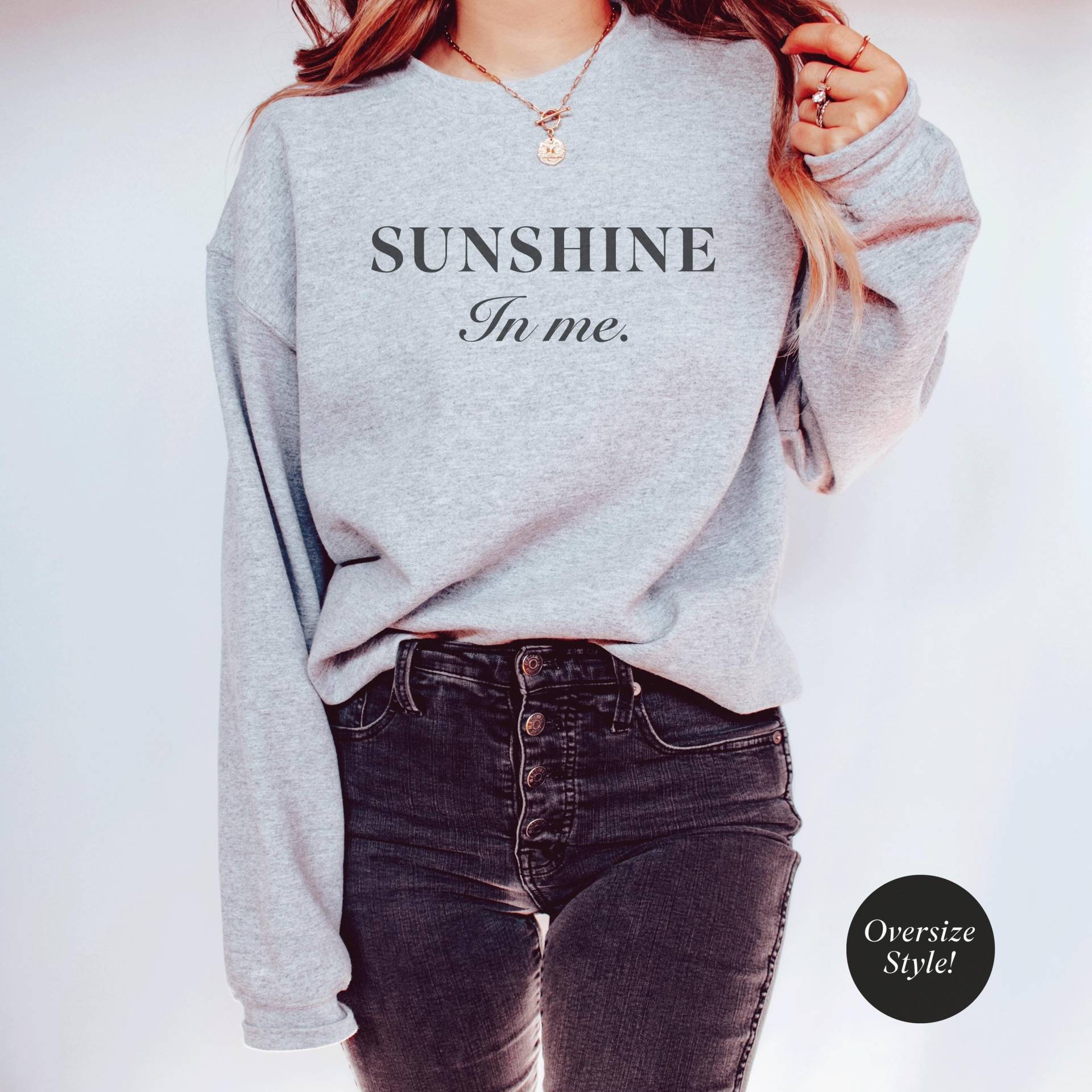 Sunshine Sweatshirt Selbstliebe Gute Laune Sweater Boho Yoga Meditation Statement Sweater Geschenk Für Freundin Sunshine Sweatshirt Selbstliebe Gute Laune Sweater Boho Yoga Meditation Statement Sweater Geschenk Für Freundin von BamBamBoho