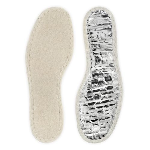 Bama Alutherm Airtech Kids - warme Schuheinlagen für Kinder mit einzigartiger Luftkammer-Isolation und doppeltem Alu-Kälteschutzschild, 1 Paar - 26/27 EUR von Bama