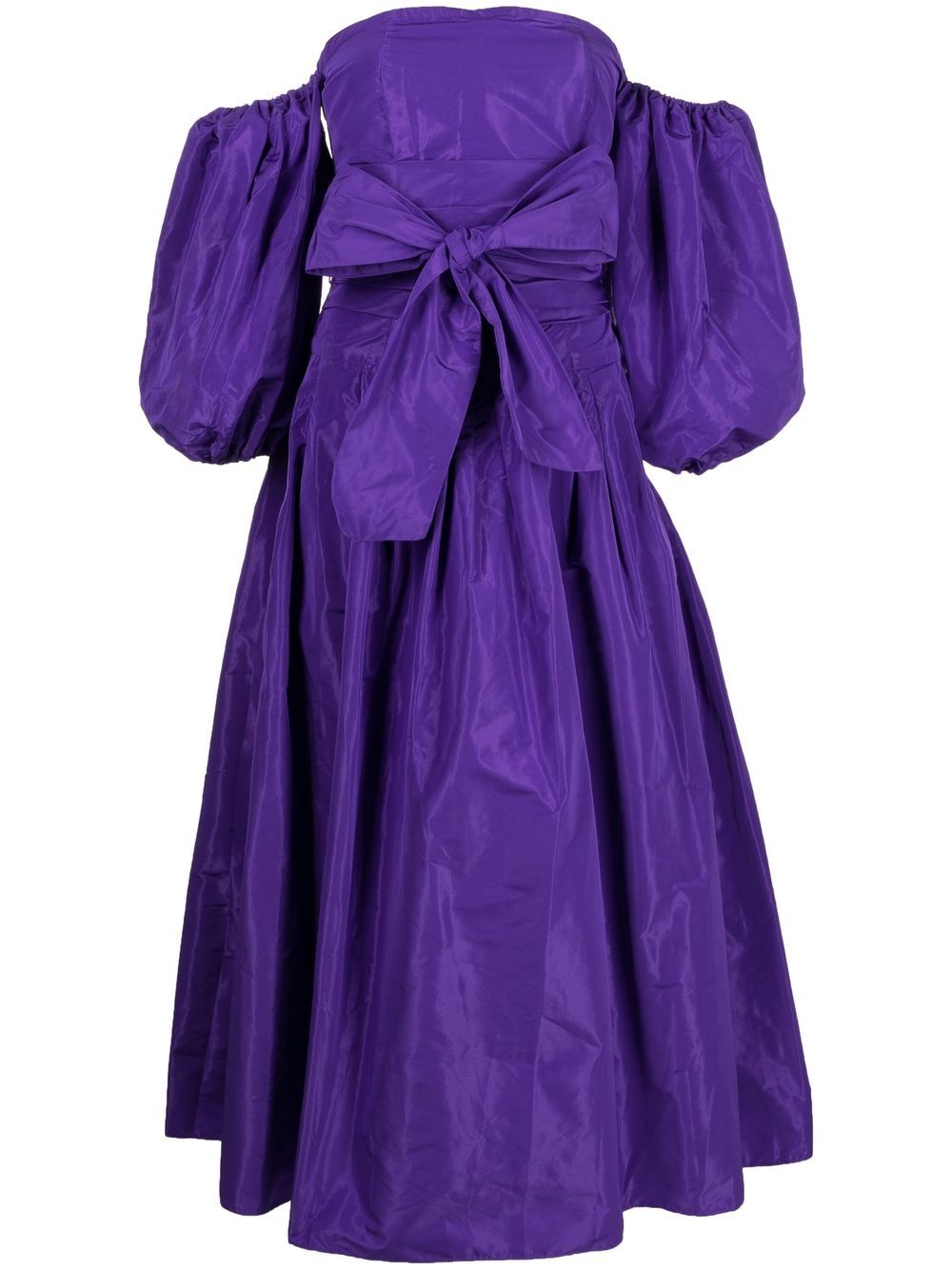 Bambah Abendkleid mit Schleife - Violett von Bambah
