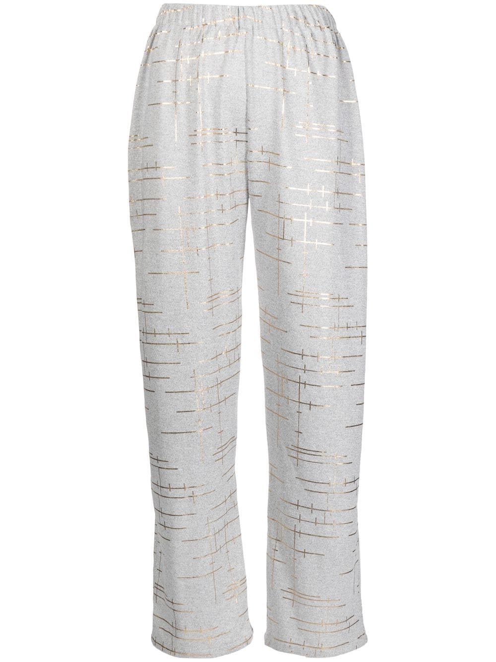 Bambah Hose mit geometrischem Print - Grau von Bambah