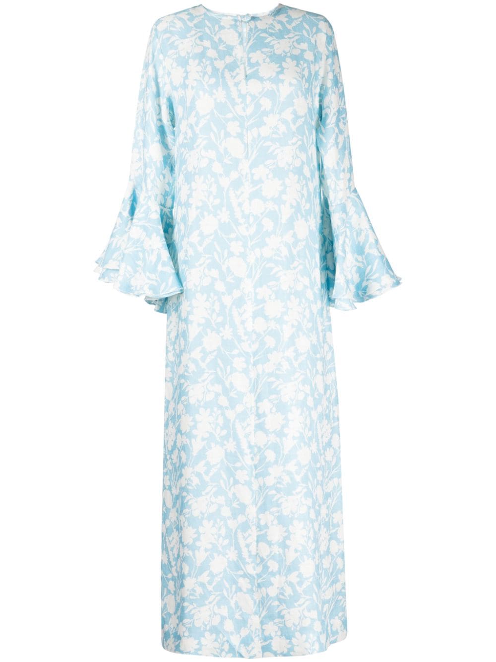 Bambah Kaftan mit Blumen-Print - Blau von Bambah