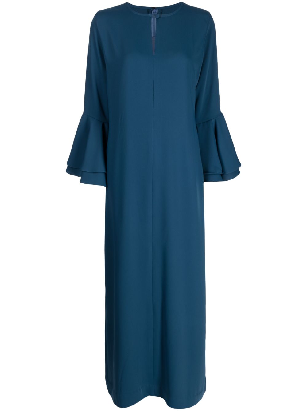 Bambah Kleid mit Perlen - Blau von Bambah