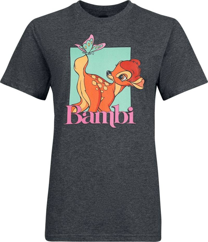 Bambi Butterfly Pop T-Shirt charcoal meliert in M von Bambi