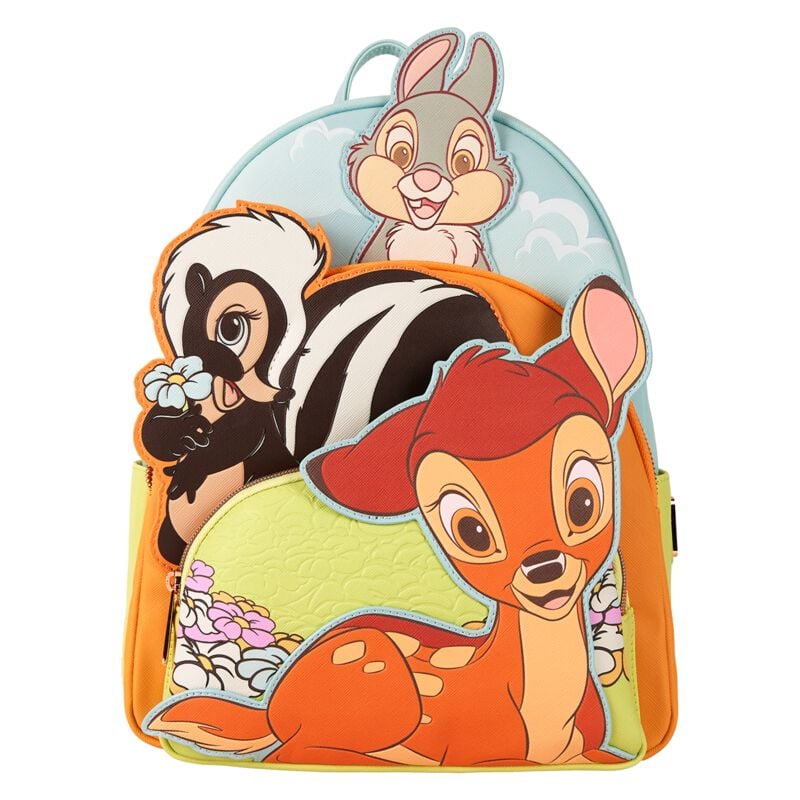 Bambi Loungefly -  Bambi and Friends Mini-Rucksack multicolor von Bambi